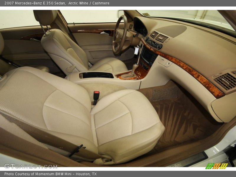 Arctic White / Cashmere 2007 Mercedes-Benz E 350 Sedan
