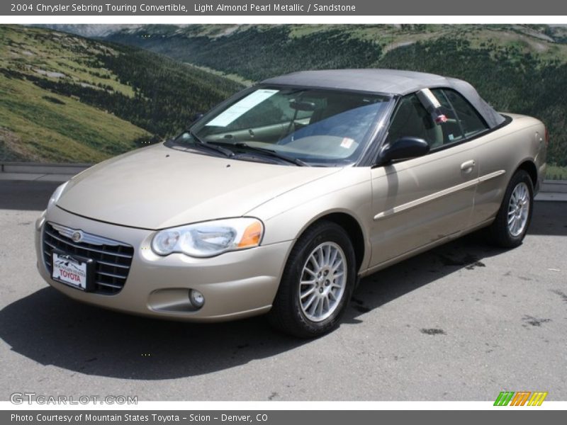 Light Almond Pearl Metallic / Sandstone 2004 Chrysler Sebring Touring Convertible