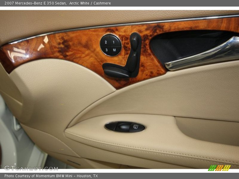 Arctic White / Cashmere 2007 Mercedes-Benz E 350 Sedan