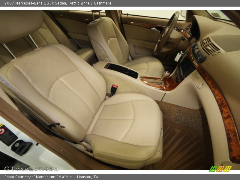 Arctic White / Cashmere 2007 Mercedes-Benz E 350 Sedan