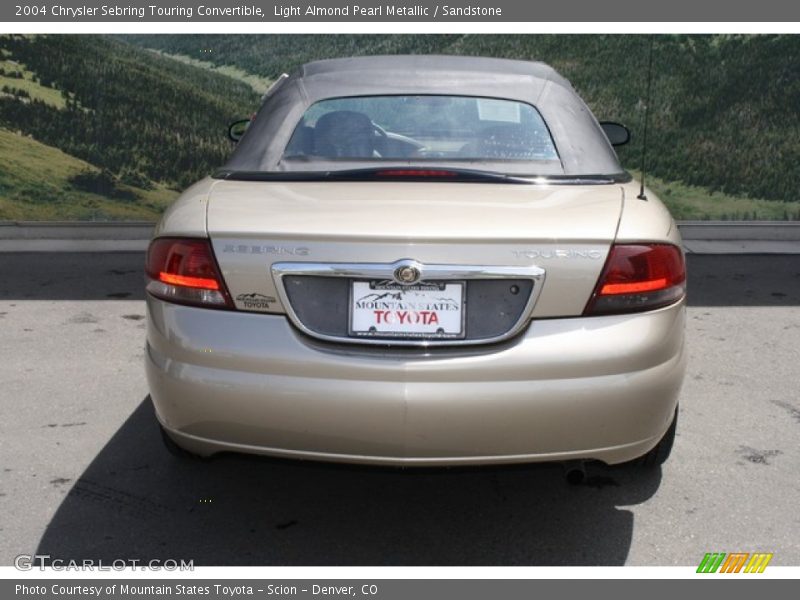 Light Almond Pearl Metallic / Sandstone 2004 Chrysler Sebring Touring Convertible