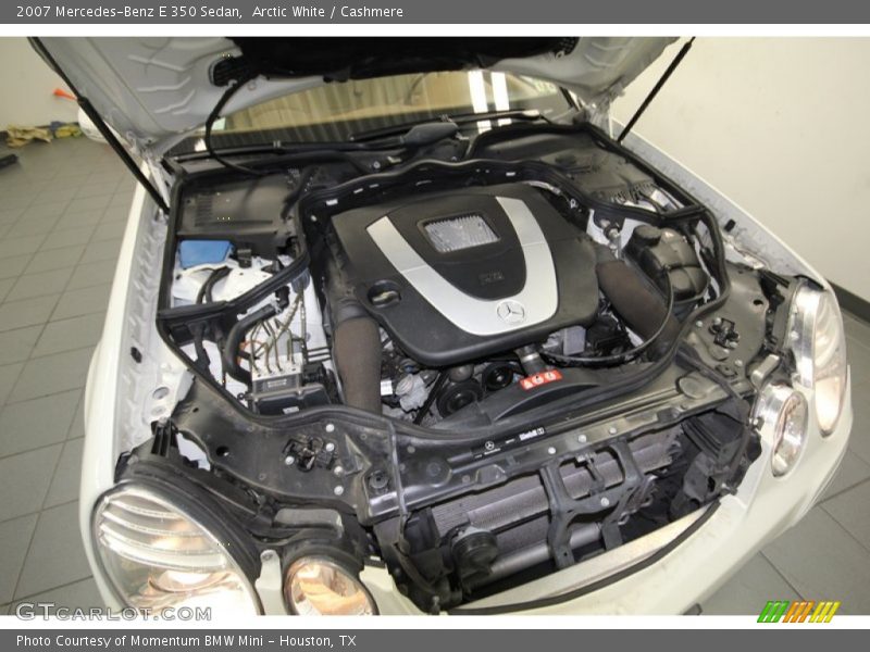 Arctic White / Cashmere 2007 Mercedes-Benz E 350 Sedan
