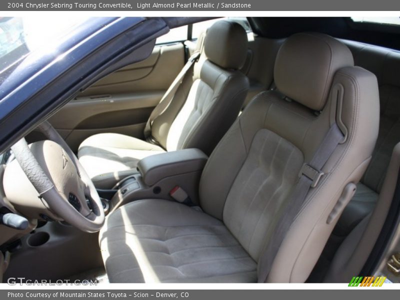 Light Almond Pearl Metallic / Sandstone 2004 Chrysler Sebring Touring Convertible