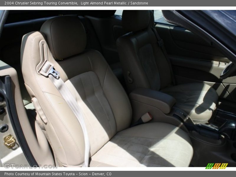 Light Almond Pearl Metallic / Sandstone 2004 Chrysler Sebring Touring Convertible