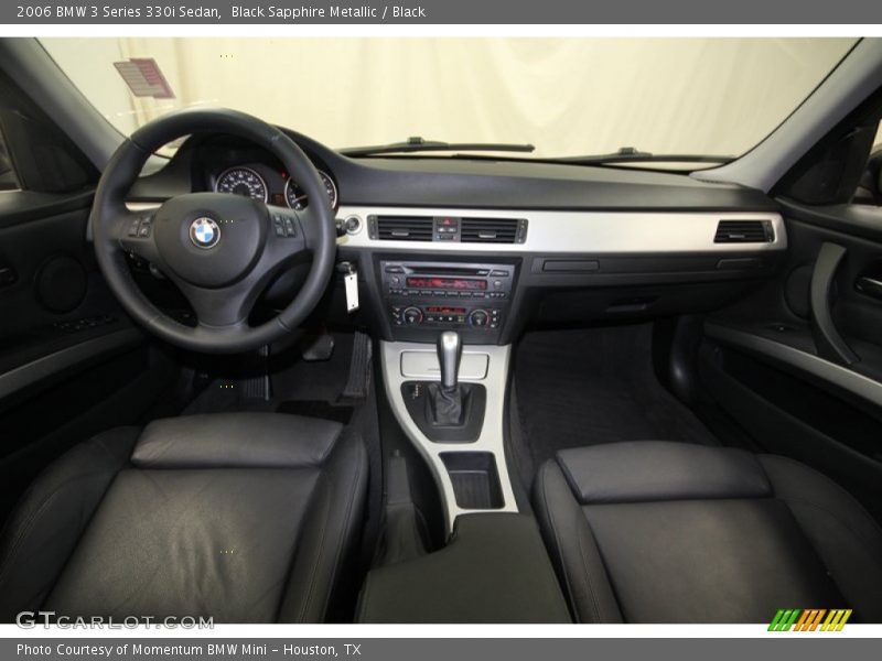 Black Sapphire Metallic / Black 2006 BMW 3 Series 330i Sedan
