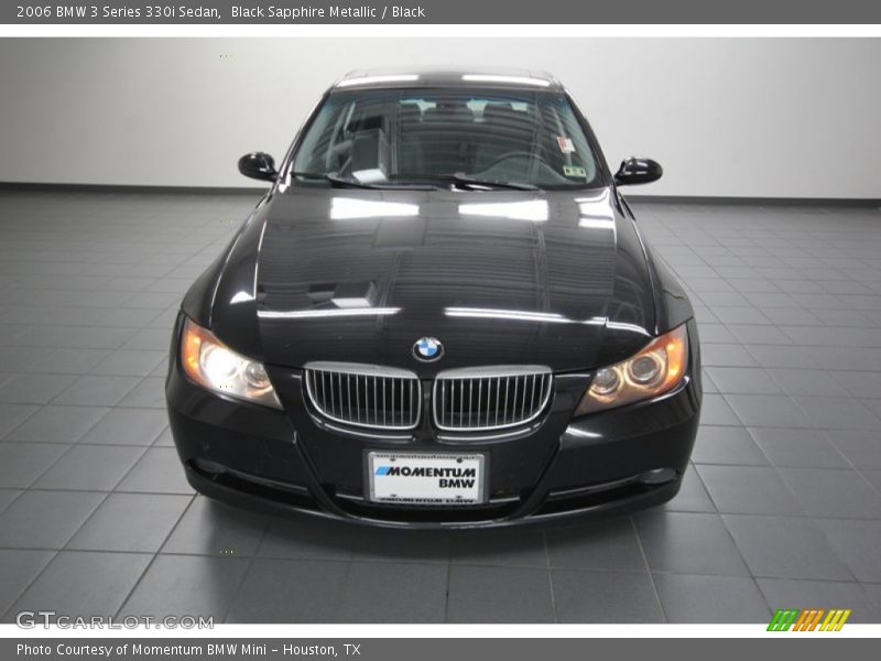 Black Sapphire Metallic / Black 2006 BMW 3 Series 330i Sedan