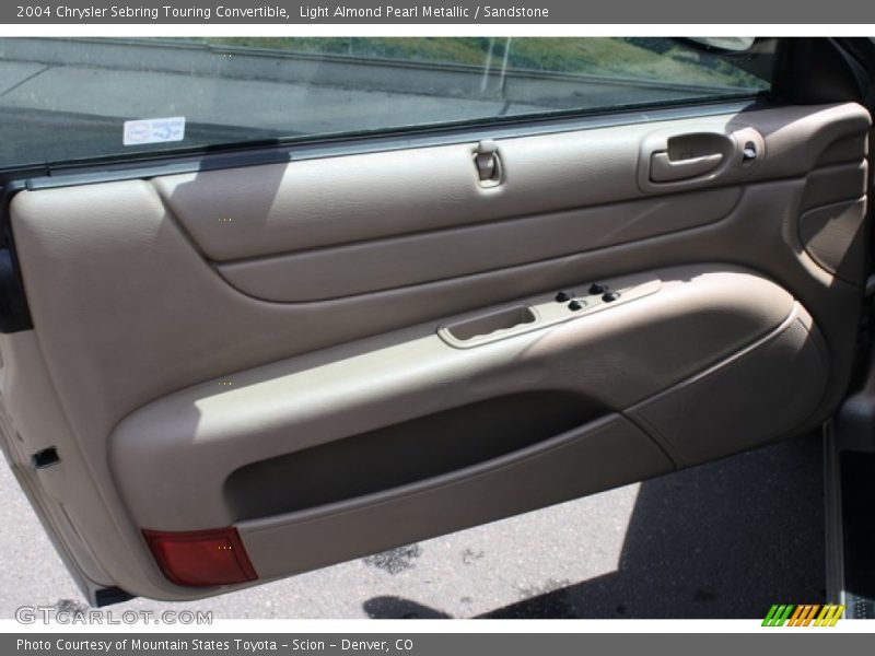Light Almond Pearl Metallic / Sandstone 2004 Chrysler Sebring Touring Convertible