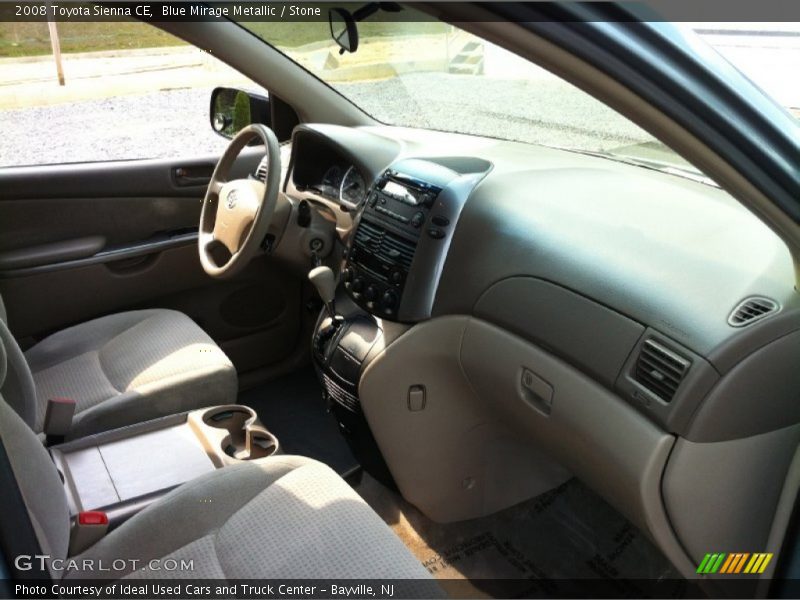 Blue Mirage Metallic / Stone 2008 Toyota Sienna CE