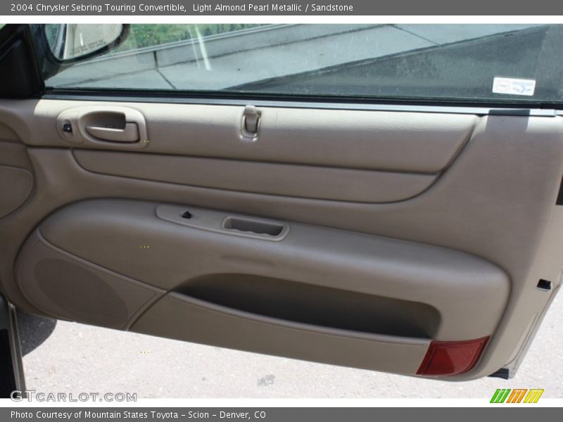 Light Almond Pearl Metallic / Sandstone 2004 Chrysler Sebring Touring Convertible