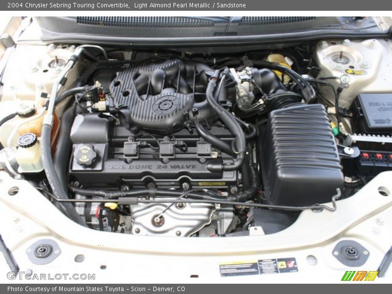 Light Almond Pearl Metallic / Sandstone 2004 Chrysler Sebring Touring Convertible