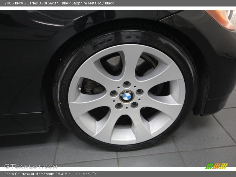 Black Sapphire Metallic / Black 2006 BMW 3 Series 330i Sedan