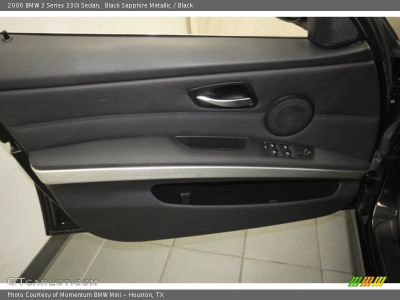 Black Sapphire Metallic / Black 2006 BMW 3 Series 330i Sedan
