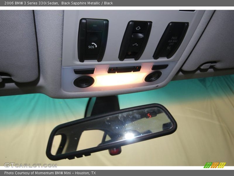 Black Sapphire Metallic / Black 2006 BMW 3 Series 330i Sedan