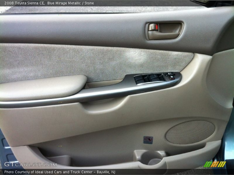 Blue Mirage Metallic / Stone 2008 Toyota Sienna CE