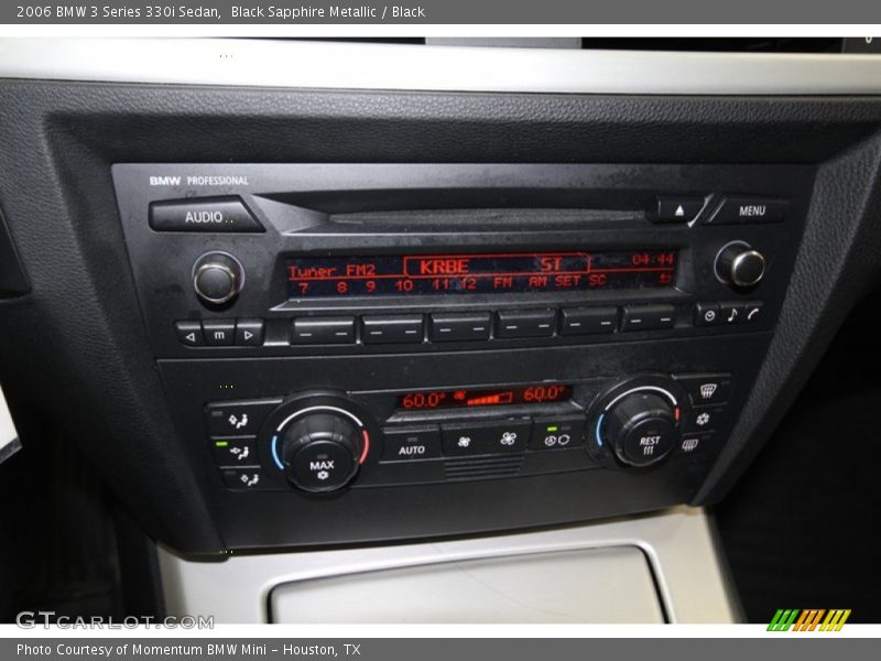 Black Sapphire Metallic / Black 2006 BMW 3 Series 330i Sedan