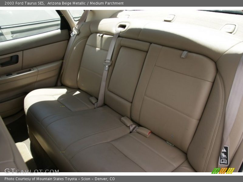 Arizona Beige Metallic / Medium Parchment 2003 Ford Taurus SES