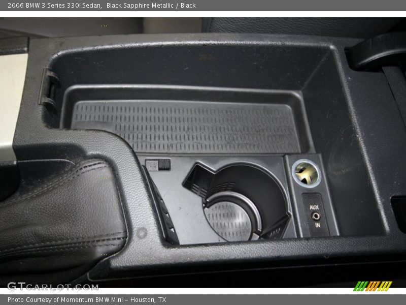 Black Sapphire Metallic / Black 2006 BMW 3 Series 330i Sedan