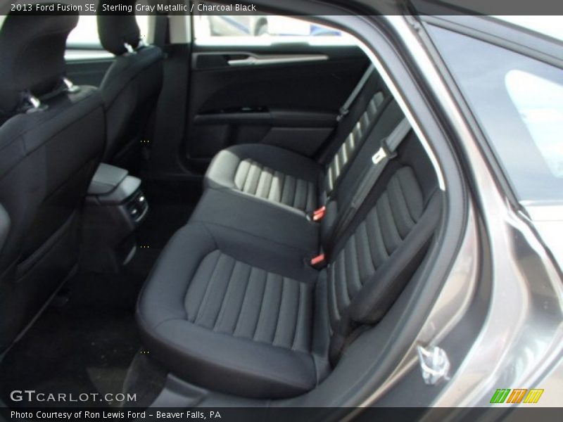 Sterling Gray Metallic / Charcoal Black 2013 Ford Fusion SE