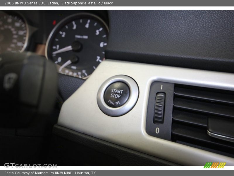 Black Sapphire Metallic / Black 2006 BMW 3 Series 330i Sedan