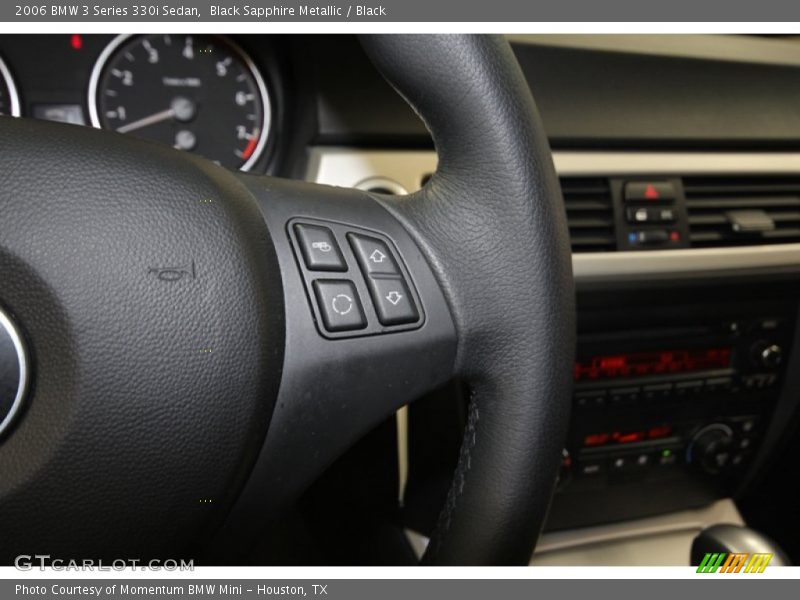 Black Sapphire Metallic / Black 2006 BMW 3 Series 330i Sedan
