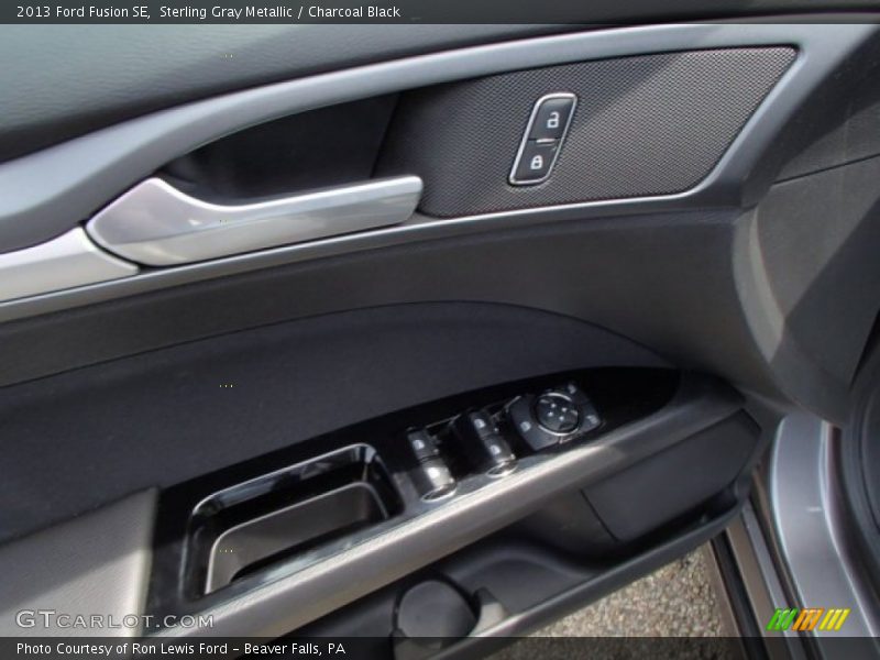 Sterling Gray Metallic / Charcoal Black 2013 Ford Fusion SE