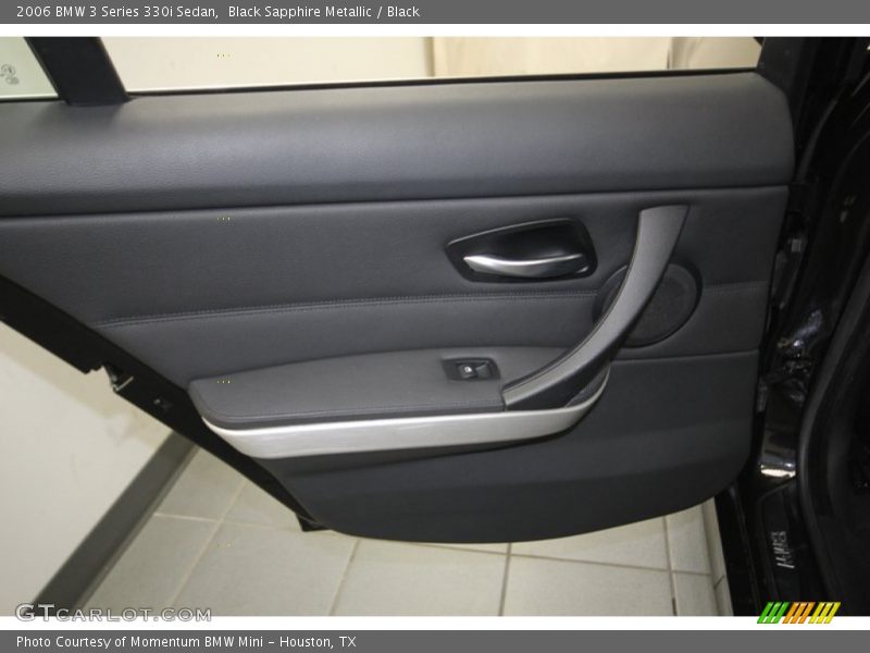 Black Sapphire Metallic / Black 2006 BMW 3 Series 330i Sedan