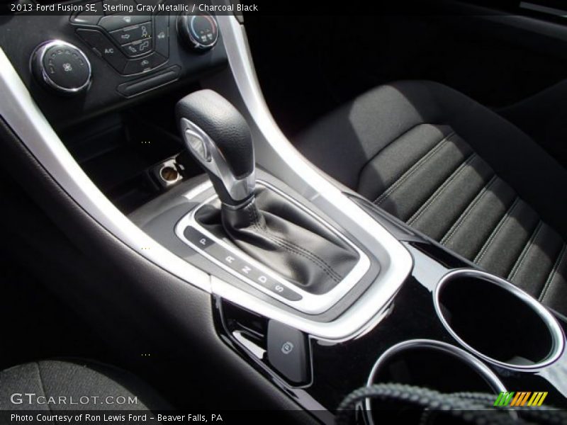 Sterling Gray Metallic / Charcoal Black 2013 Ford Fusion SE