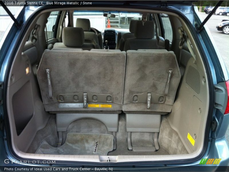 Blue Mirage Metallic / Stone 2008 Toyota Sienna CE