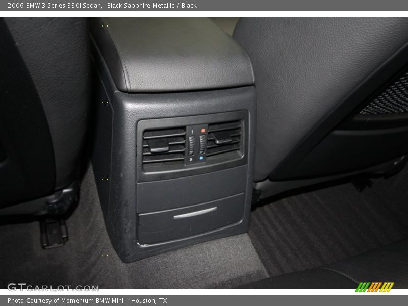 Black Sapphire Metallic / Black 2006 BMW 3 Series 330i Sedan