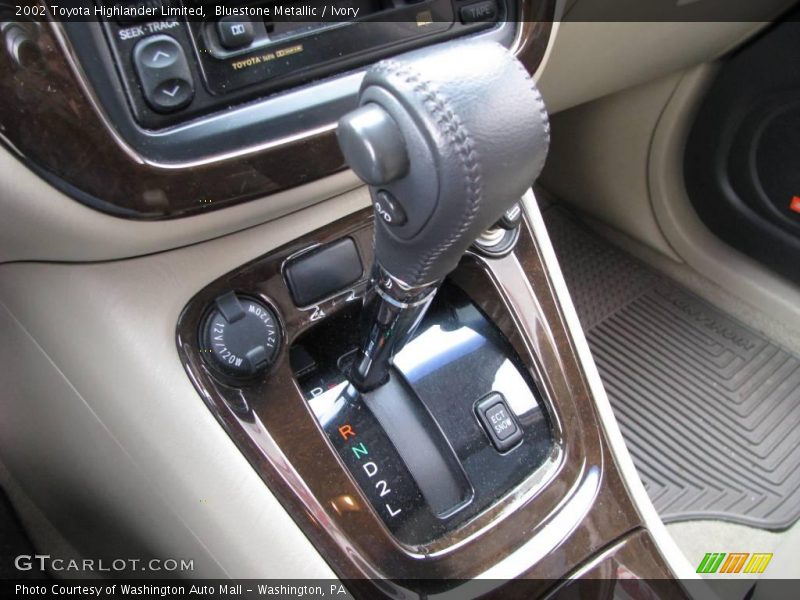 Bluestone Metallic / Ivory 2002 Toyota Highlander Limited