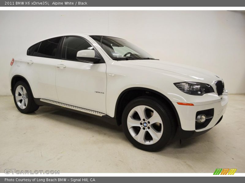 Alpine White / Black 2011 BMW X6 xDrive35i