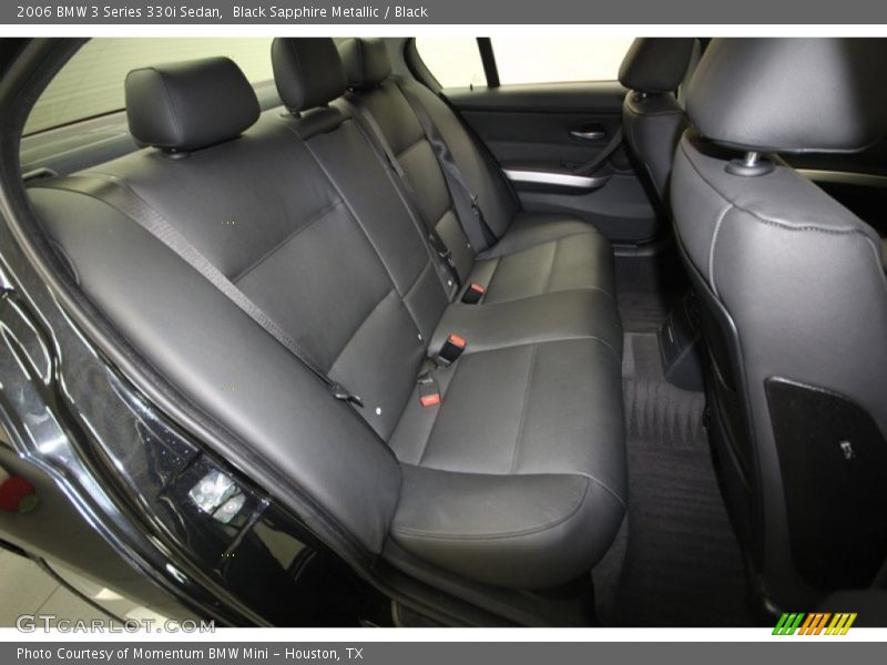 Black Sapphire Metallic / Black 2006 BMW 3 Series 330i Sedan