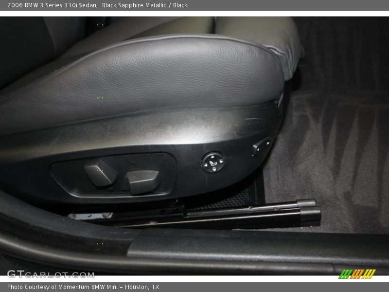 Black Sapphire Metallic / Black 2006 BMW 3 Series 330i Sedan