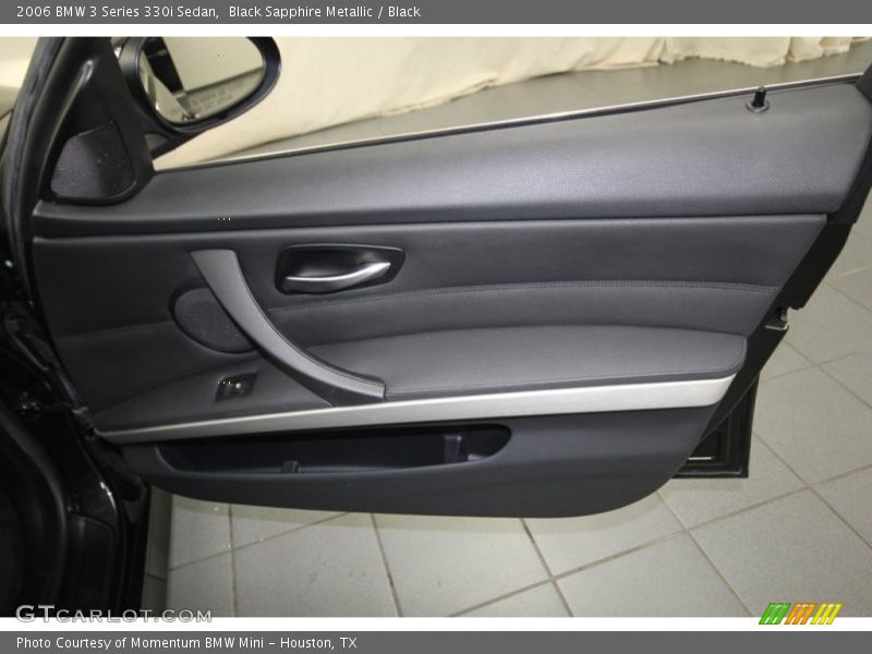 Black Sapphire Metallic / Black 2006 BMW 3 Series 330i Sedan