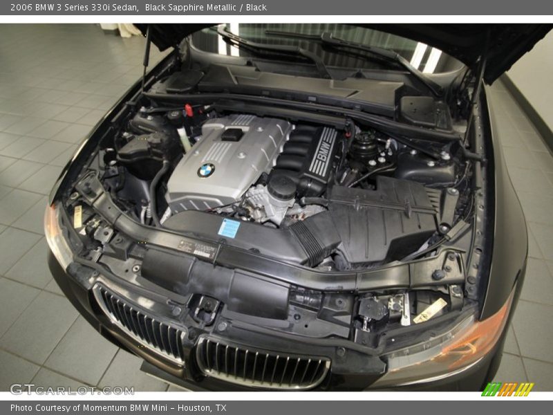 Black Sapphire Metallic / Black 2006 BMW 3 Series 330i Sedan