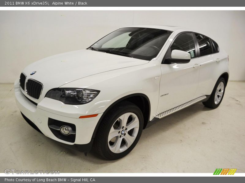 Alpine White / Black 2011 BMW X6 xDrive35i