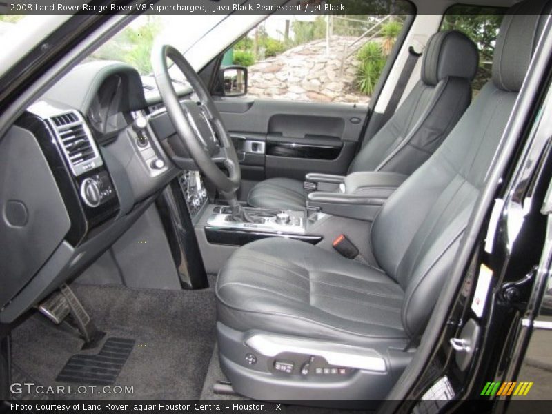 Java Black Pearlescent / Jet Black 2008 Land Rover Range Rover V8 Supercharged