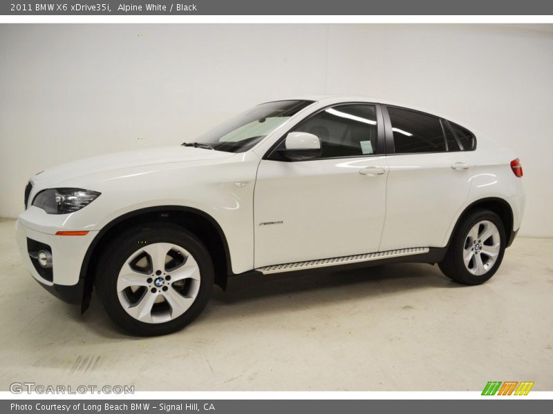 Alpine White / Black 2011 BMW X6 xDrive35i
