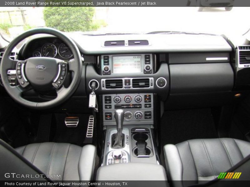 Java Black Pearlescent / Jet Black 2008 Land Rover Range Rover V8 Supercharged