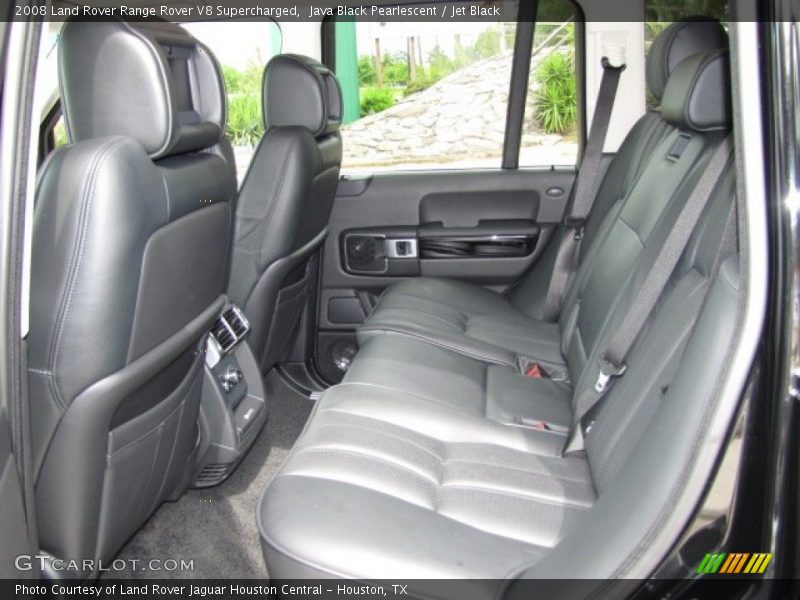 Java Black Pearlescent / Jet Black 2008 Land Rover Range Rover V8 Supercharged