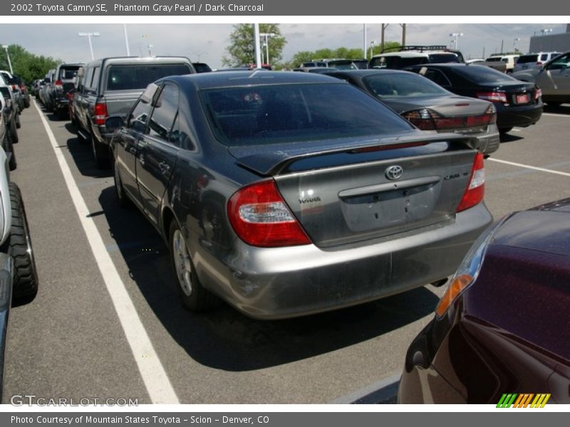 Phantom Gray Pearl / Dark Charcoal 2002 Toyota Camry SE