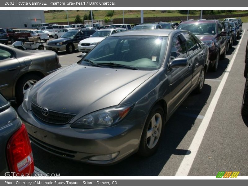 Phantom Gray Pearl / Dark Charcoal 2002 Toyota Camry SE