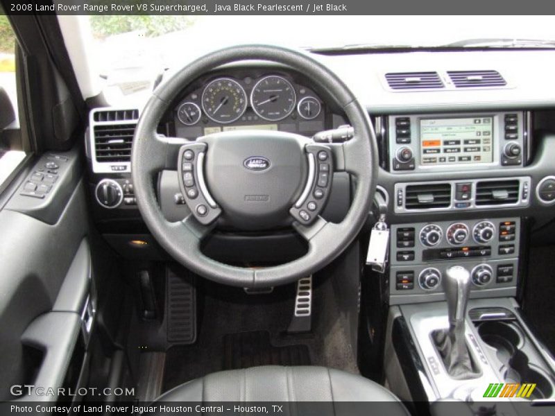 Java Black Pearlescent / Jet Black 2008 Land Rover Range Rover V8 Supercharged