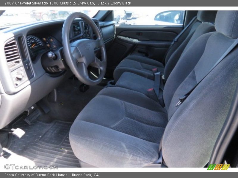 Black / Ebony Black 2007 Chevrolet Silverado 1500 Classic LS Crew Cab