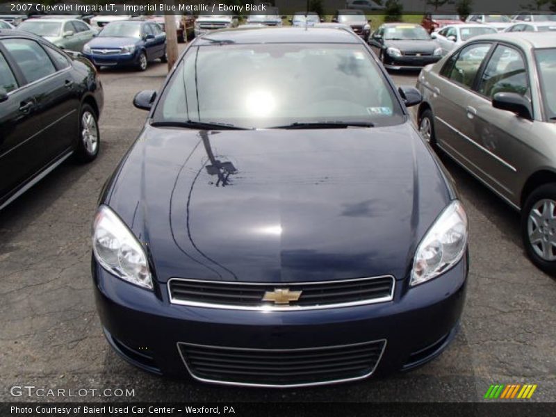 Imperial Blue Metallic / Ebony Black 2007 Chevrolet Impala LT