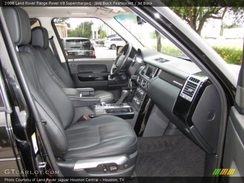Java Black Pearlescent / Jet Black 2008 Land Rover Range Rover V8 Supercharged