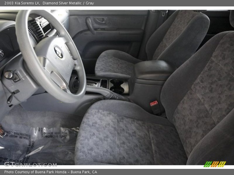 2003 Sorento LX Gray Interior