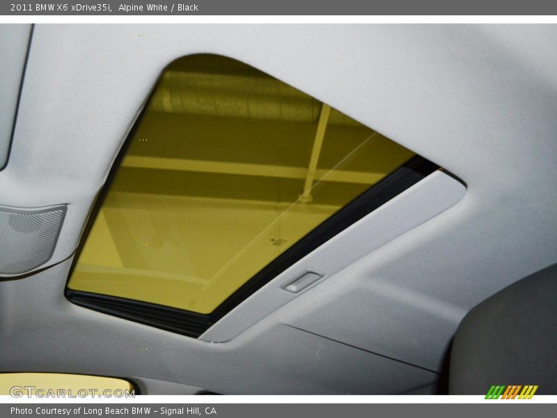 Alpine White / Black 2011 BMW X6 xDrive35i
