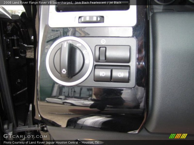 Java Black Pearlescent / Jet Black 2008 Land Rover Range Rover V8 Supercharged