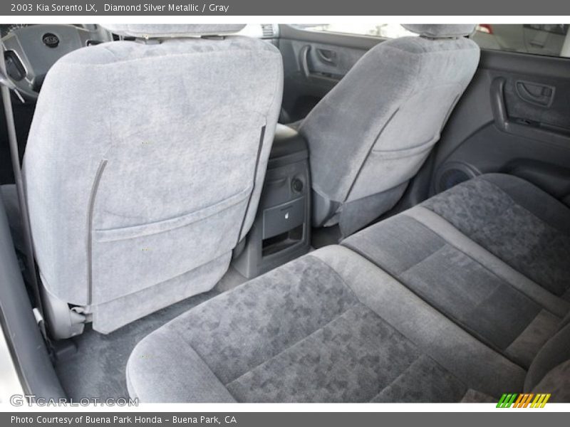 Rear Seat of 2003 Sorento LX